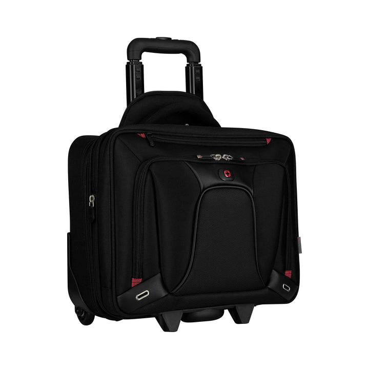 WENGER Transfer Aktenkoffer, Laptoptasche zum Rollen, Notebook bis 16 Zoll, Tablet bis 10 Zoll, 20 l