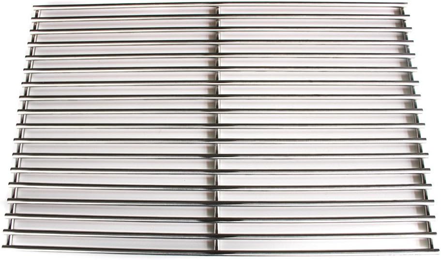 SANTOS Edelstahl Grillrost 31,3 x 49 cm, 2er Set