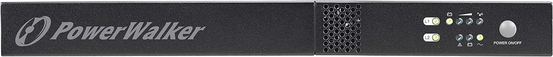 PowerWalker 1000 R1U, 10120195, Schwarz, 1000VA