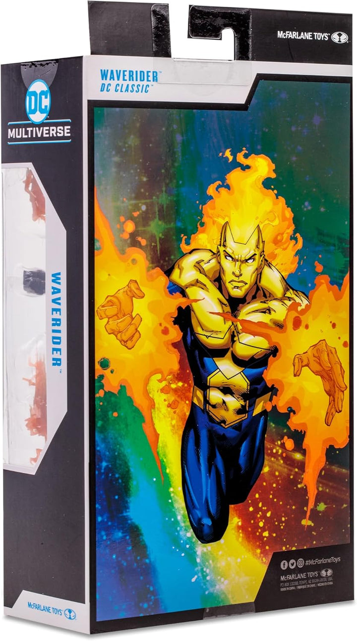 McFarlane Toys DC Multiverse Waverider (DC Classic) Gold Label 17,8 cm Actionfigur – Erkunde den Tim