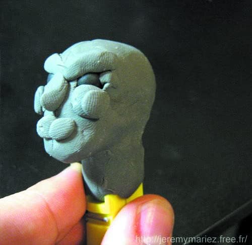 Herbin 5150T - Plastilin für den Modellbau, 5 kg, zum modelieren, HG50, flexibel, 1 Dose, Elfenbein