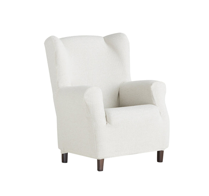 Eysa Dorian elastisch Sofa überwurf ohrensessel, Chenille, 00-Ecru, 37 x 9 x 29 cm, 00-ecru