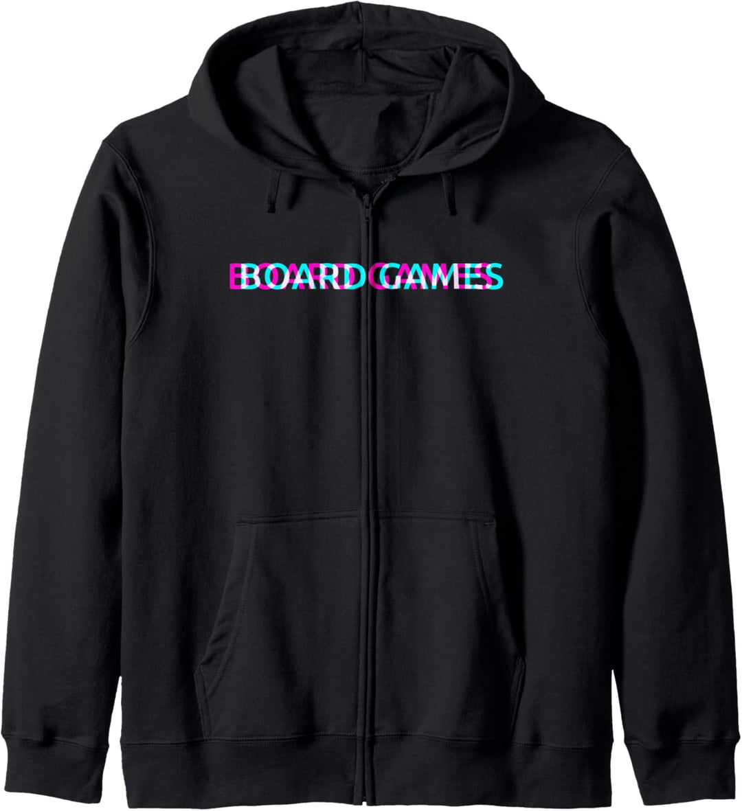 Brettspiele, coole Hobby Edgy Glitch ästhetische Kunst Kapuzenjacke