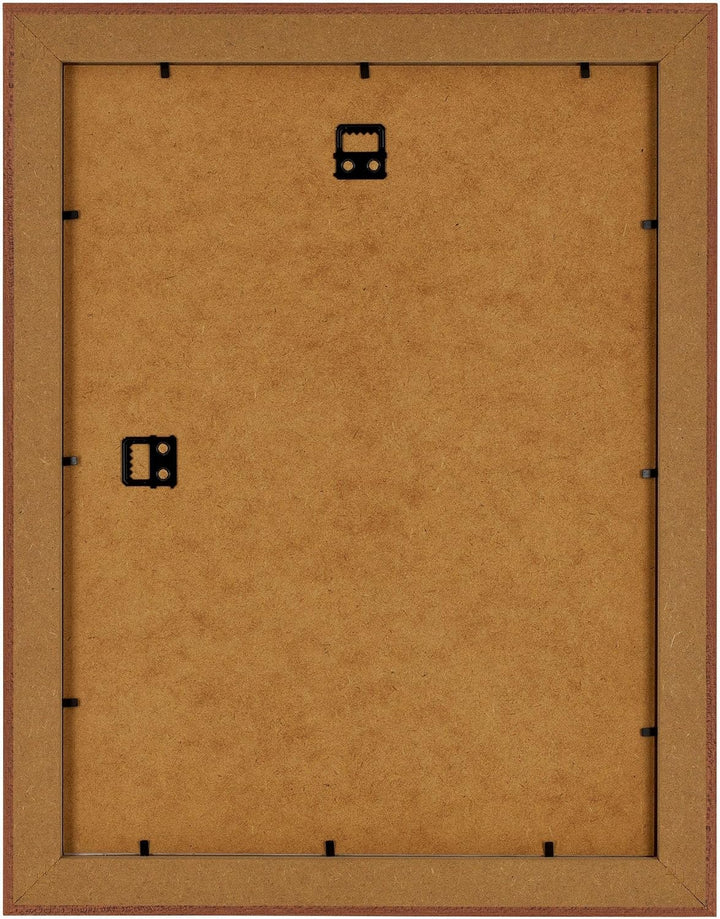 yd. Your Decoration - Bilderrahmen 75x100 cm - Nussbaum - Bilderrahmen aus MDF mit Acrylglas - Antir
