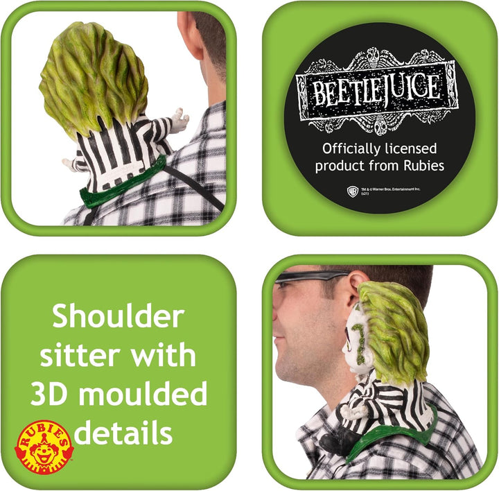 RUBIE'S Kostüm Beetlejuice Shoulder Sitter Kostmzubehr, Siehe Abbildung, Einheitsgrösse
