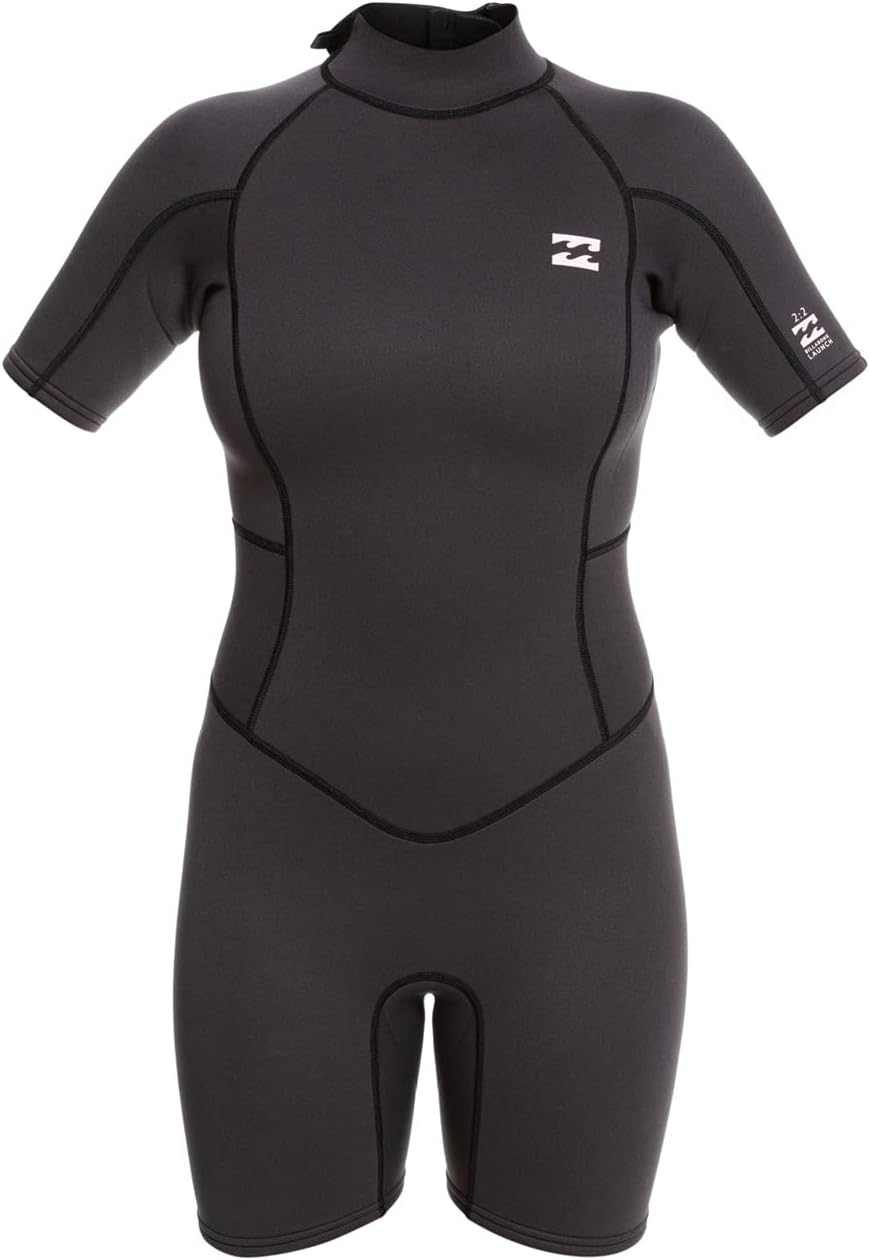 Billabong Damen 2/2mm Synergy Badeanzug 6 ANTIQUE BLACK, 6 ANTIQUE BLACK