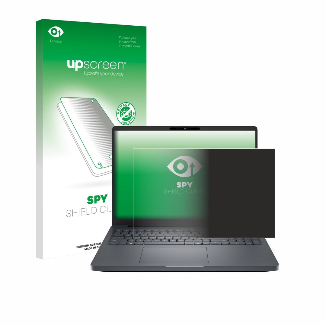 upscreen Anti-Spy Blickschutzfolie für Dell Pro Max 16 Plus Made in Germany, Privacy Screen Displays