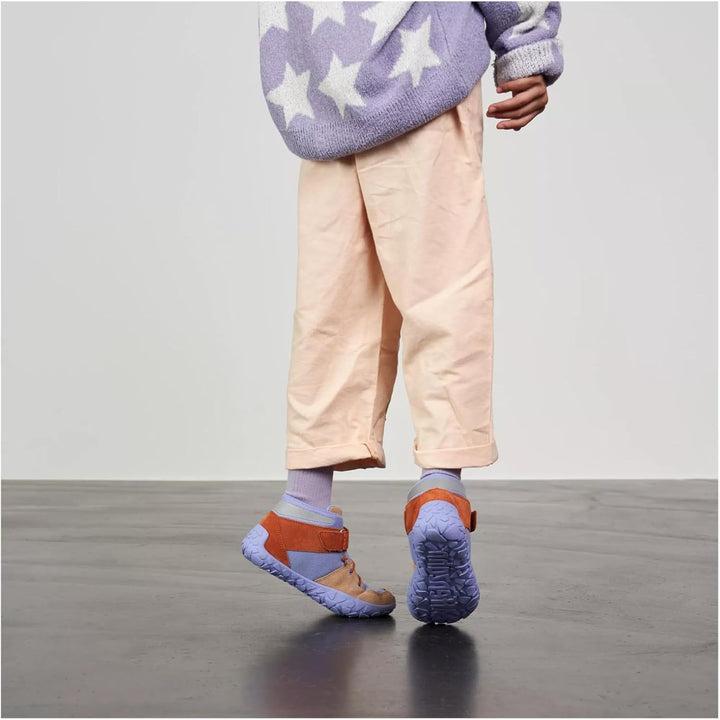 Affenzahn Wintersneaker Leder Dreamer wasserdicht mit elastischem Gummiband und Klettverschluss Grös