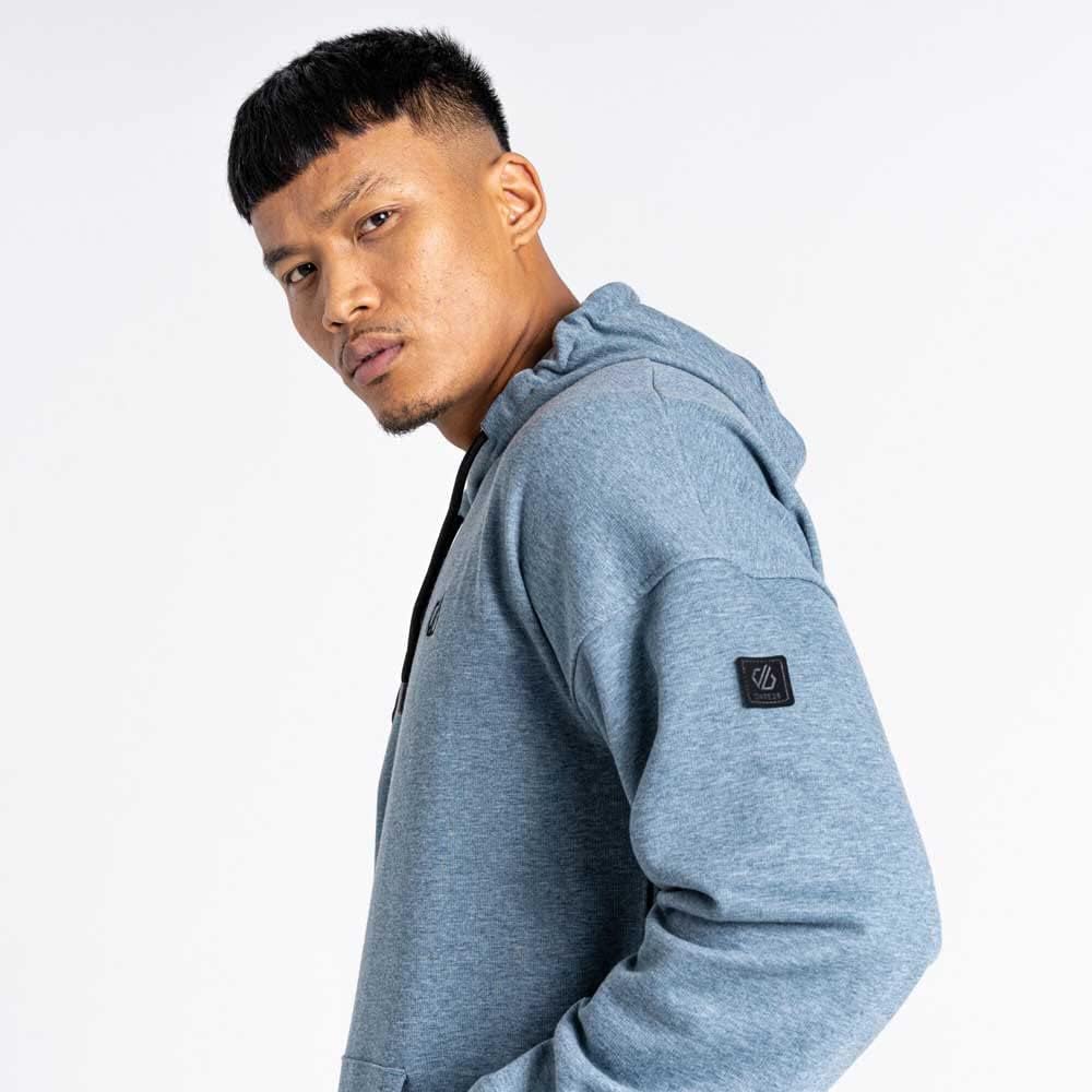Dare 2b Distinctly Herren-Hoodie im urbanen Stil mit verstellbarem Kordelzug, Kängurutasche vorne un