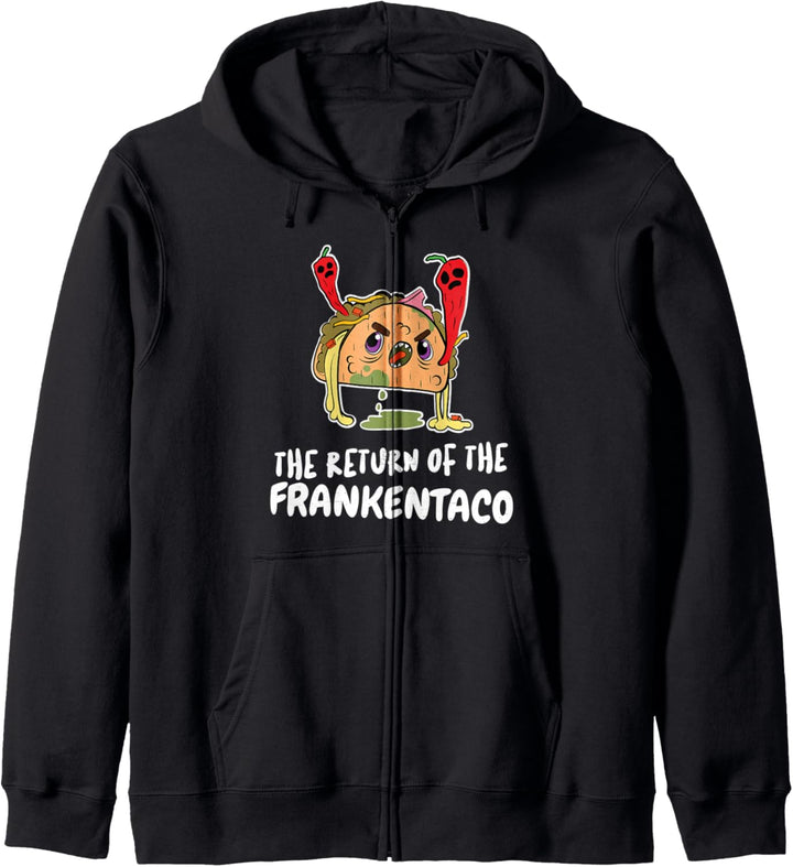 Frankenstein Taco Lustiges Kostüm Halloween Kapuzenjacke