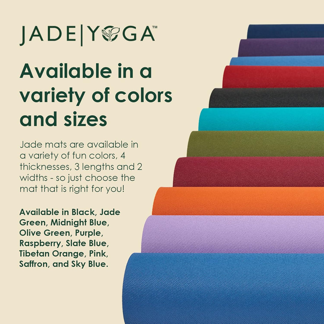 JADE YOGA - Harmony Yoga Mat - Yoga Mat Designed to Provide A Secure Grip to Help Hold Your Pose Him