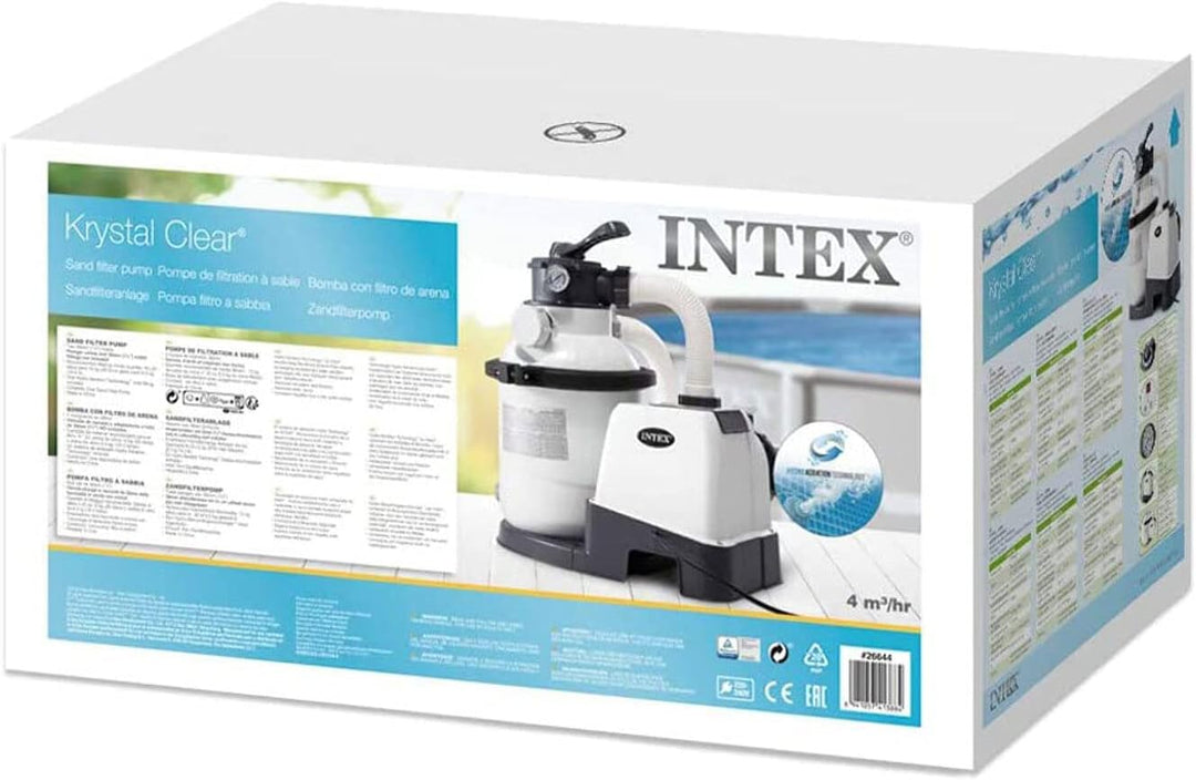 Intex Krystal Clear Sandfilteranlage 4,5 m³ für Pools bis 18.000l 26644