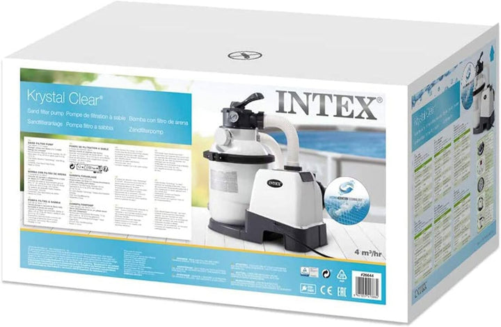 Intex Krystal Clear Sandfilteranlage 4,5 m³ für Pools bis 18.000l 26644