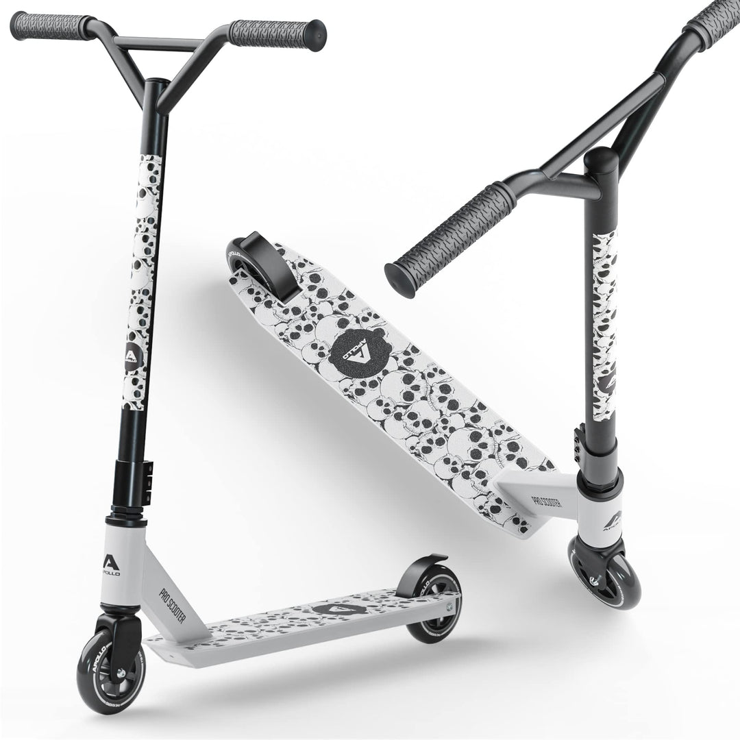 Apollo Stunt Scooter - Genius Pro | Robuster Kinder Scooter mit ABEC 9 Kugellager | Trick Roller, Tr