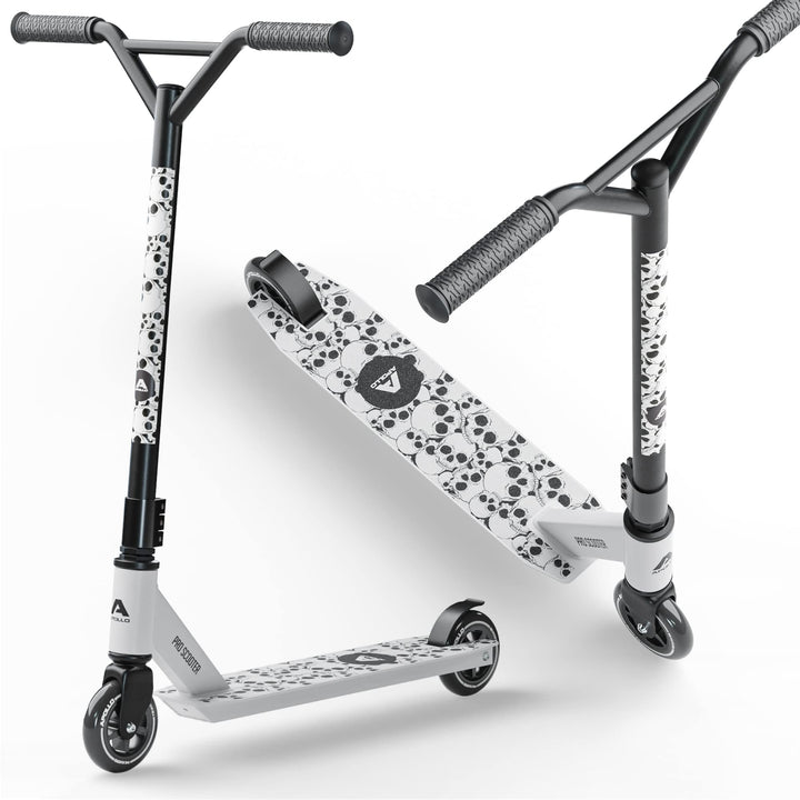 Apollo Stunt Scooter - Genius Pro | Robuster Kinder Scooter mit ABEC 9 Kugellager | Trick Roller, Tr