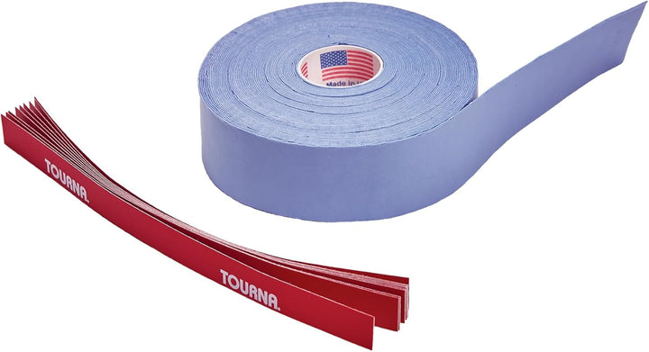 Tourna Mega Tac Extra Tacky Overgrip, 10er-Pack STANDARD Blau, STANDARD Blau