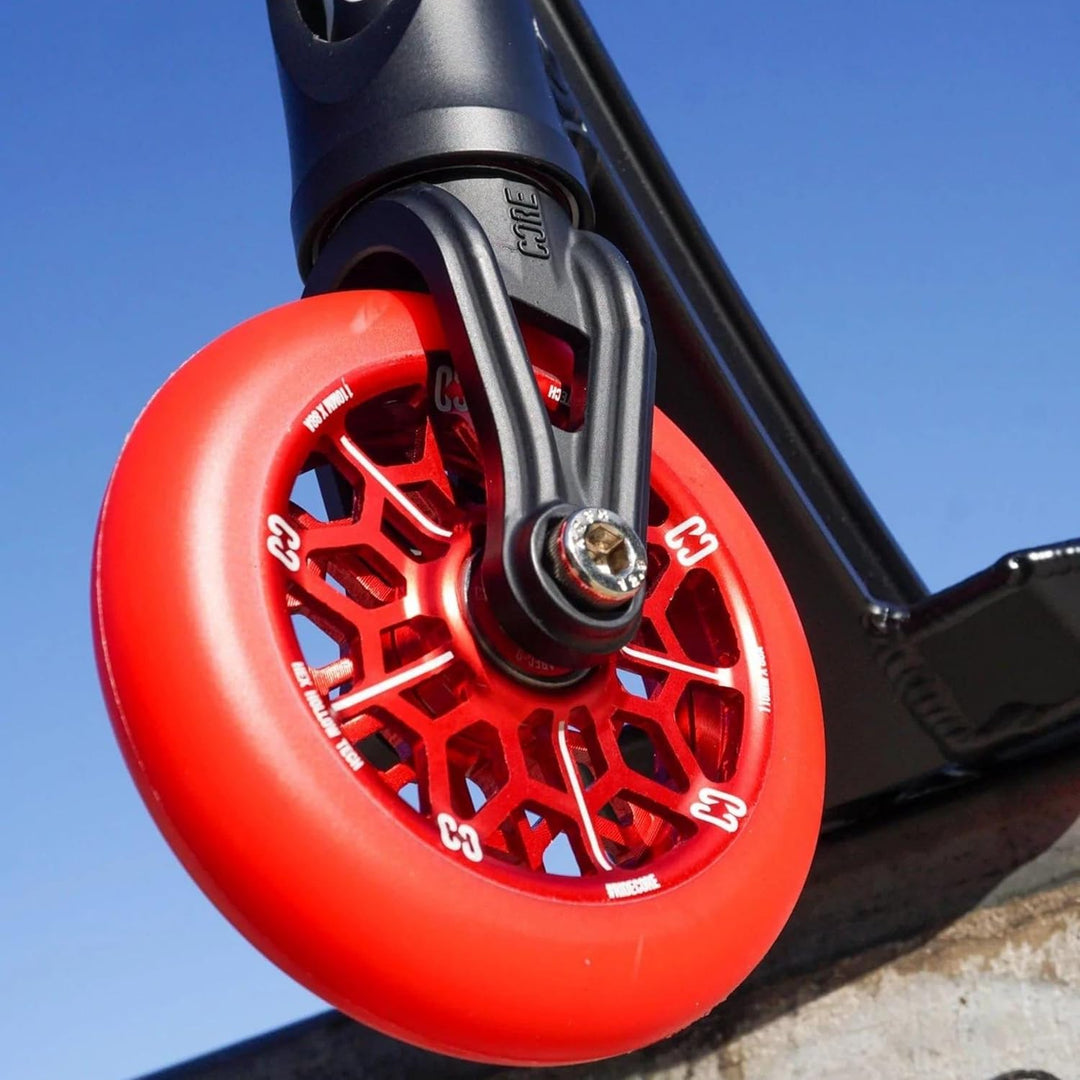 Centrano Unisex – Erwachsene Core Hex Scooter Rolle, Rot, 110mm 110mm Rot, 110mm Rot