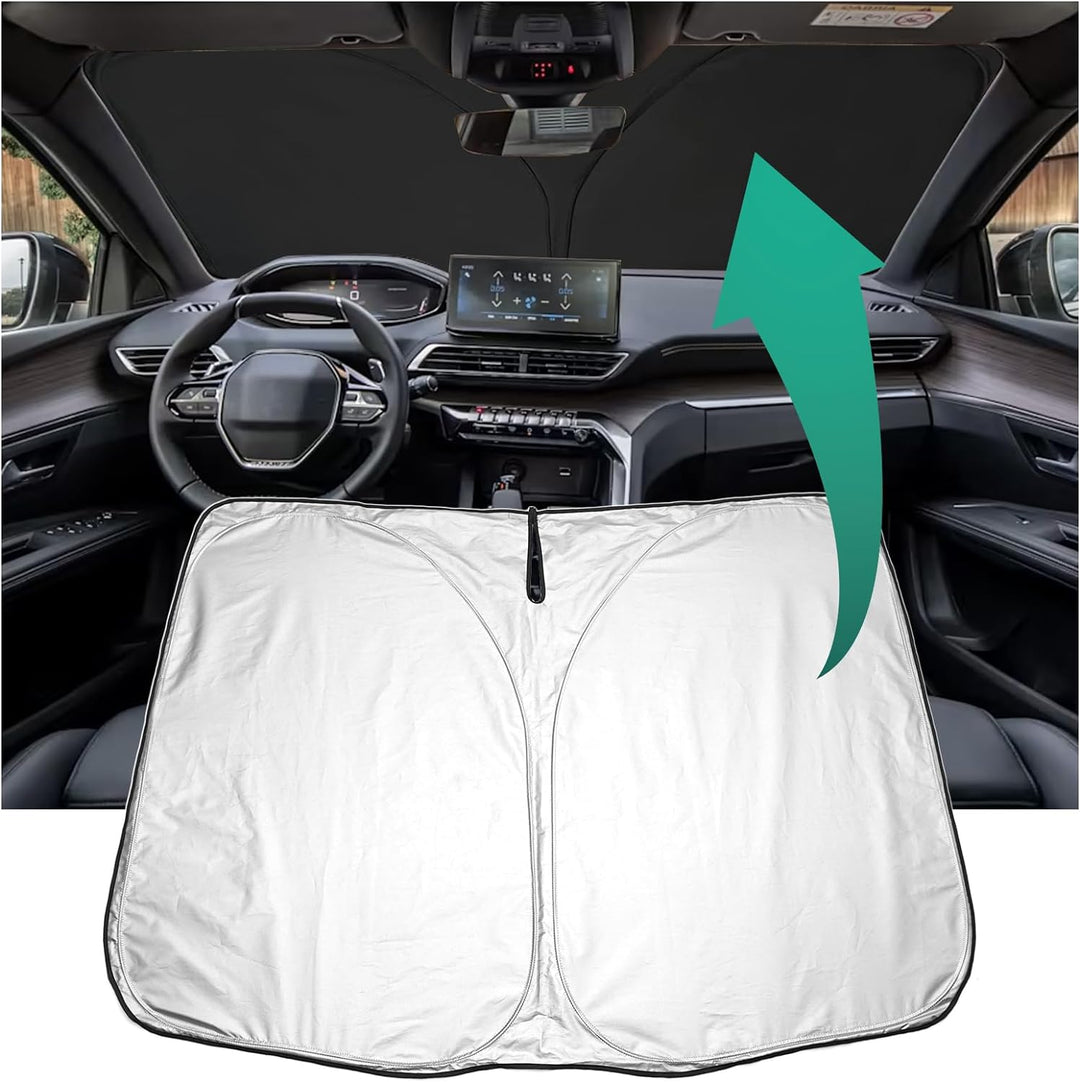 YEE PIN Mazda 3 Sonnenschutz Auto kompatibel mit Mazda3 Mazda 3 2019-2022 2023，Faltbare Auto Sonnens