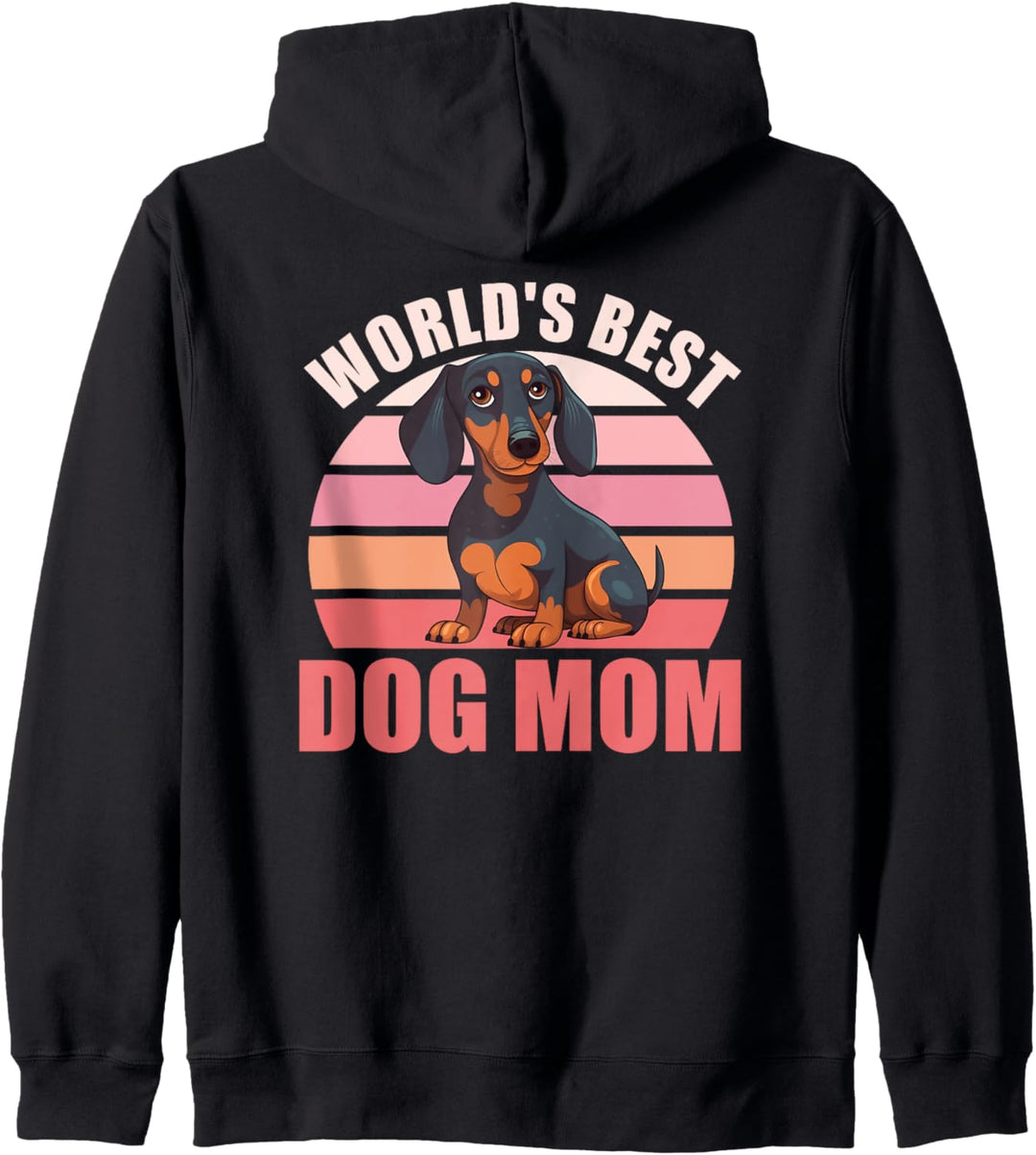Weltbester Hunde Mama süsser Dackel süsses Hunde Kapuzenjacke
