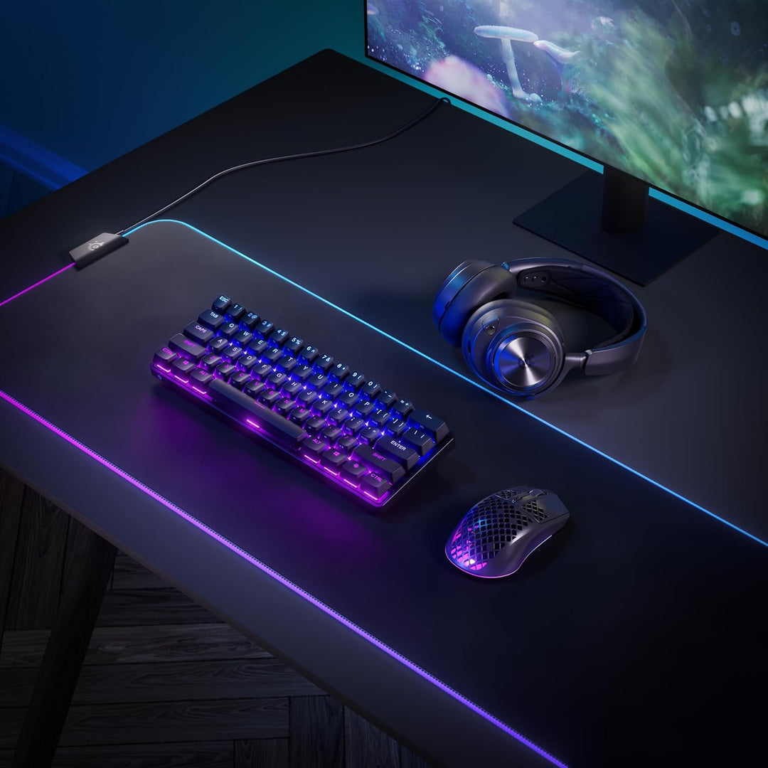SteelSeries Apex Pro Mini Wireless HyperMagnetic Gaming-Tastatur – Die weltweit schnellste Tastatur