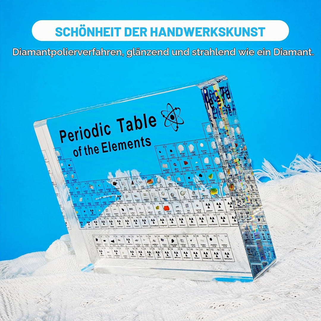 Jeebel Periodensystem der Elemente Acryl, Periodic Table mit 83 Echten Elementen Periodensystem zum
