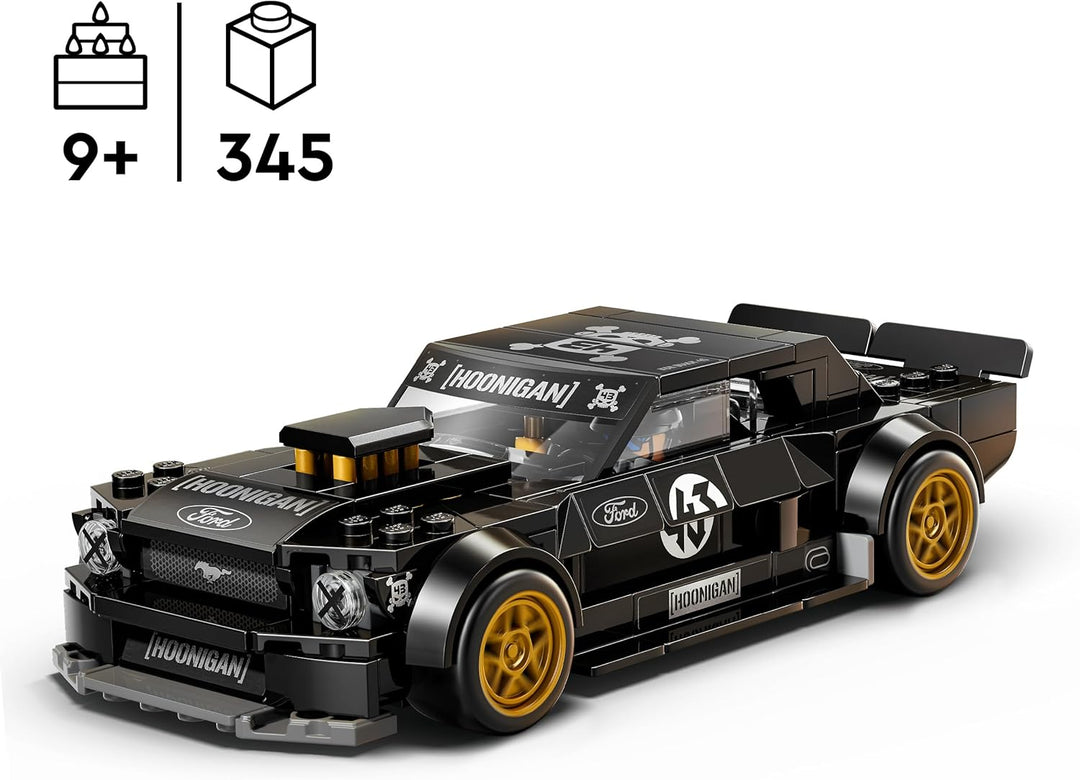 LEGO Speed Champions Ken Blocks 1965 Ford Mustang Hoonicorn V1 - Muscle Car Spielzeug - Modellbau mi