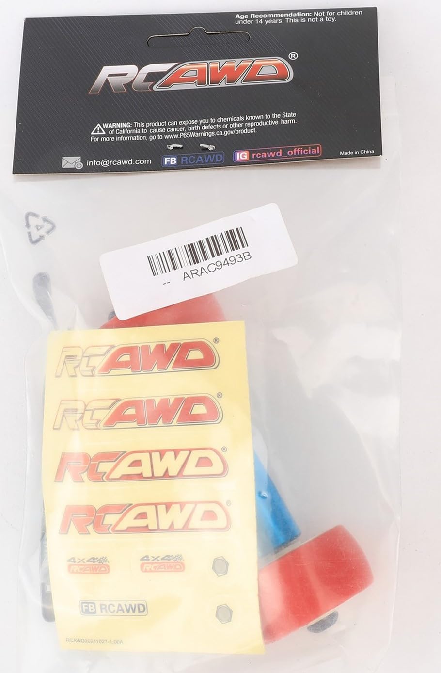 RCAWD Legierung Wheelie Bar Set für Arrma 1/8 6S BLX Typhon Notorious Outcast Kraton Talion RTR & EX