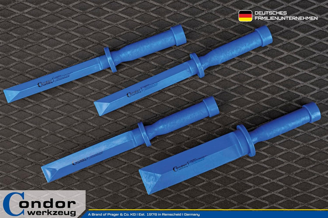 Condor Werkzeug 3706 | Kunststoff Schaber-Satz | 4-tlg. | Meissel Satz | Klebegewicht Entferner | Sc