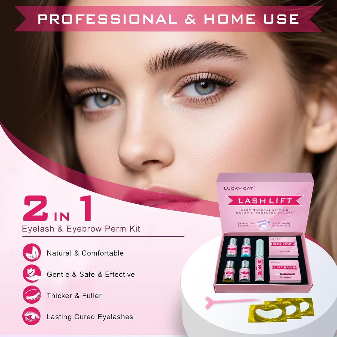 Wimpernlifting Set, 2026 Aktualisiertes Lash lifting Set, Wimpernlifting Set Professionell, Natürlic