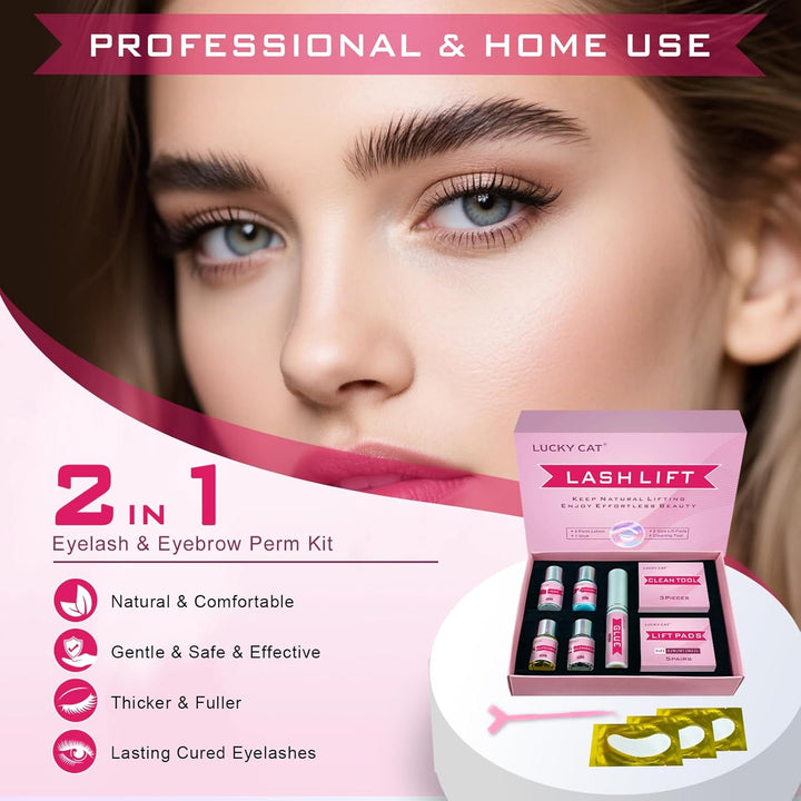 Wimpernlifting Set, 2026 Aktualisiertes Lash lifting Set, Wimpernlifting Set Professionell, Natürlic