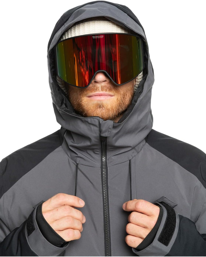 Quiksilver Herren Mission Block Jk Jacket (1er Pack) M Dark Shadow, M Dark Shadow
