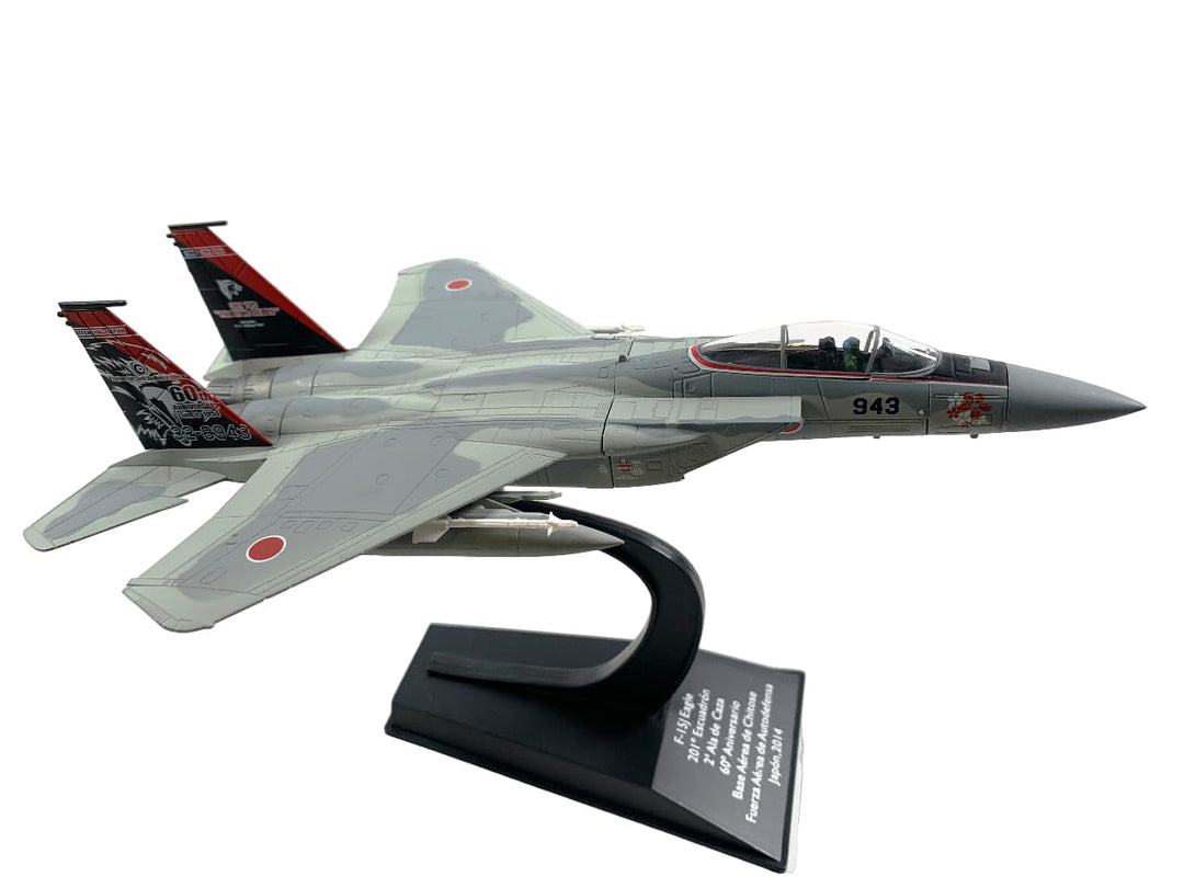 OPO 10 - 1/100 Militärkampfflugzeug kompatibel mit F-15J Eagle JASDF 60th Anniversary 201st SQ 2014