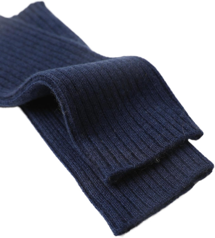 Prettystern Damen Kaschmir-Wolle Gerippte Fingerlose Handschuhe Hand-Stulpen handgelenk-wärmer Pulsw