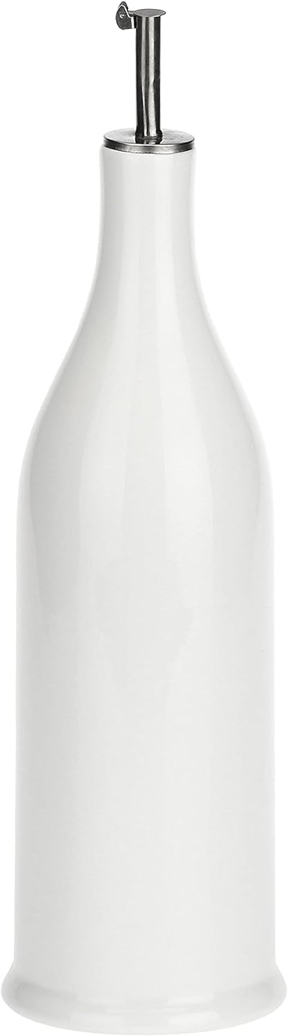 la Porcellana "Menage Zylindrische Öl Flasche, Weiss, 1 Liter