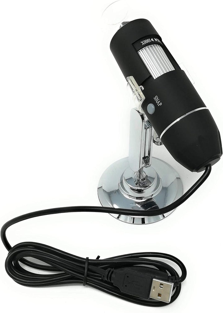 TEMPO DI SALDI Tragbares digitales Mikroskop 1000X Endoskop mit USB-Kabel Kamera 8 LEDs PC