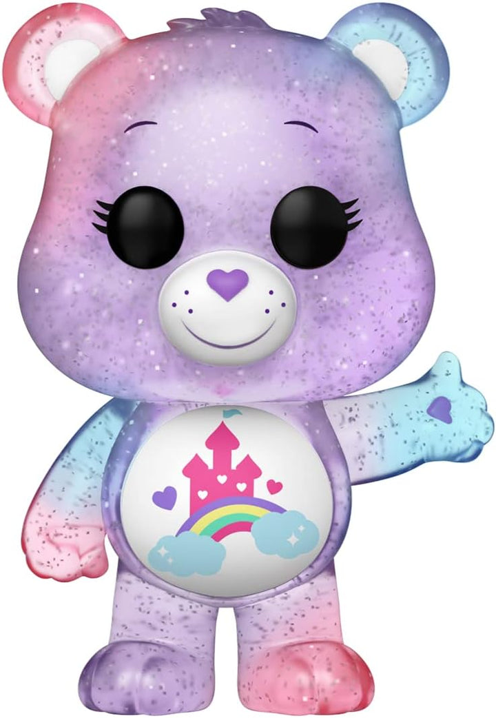 Funko Pop! Animation: CB40- Care-a-Lot Bear - Care-A-Lot - Transluzent - Glitzer CH - Care Bears - V
