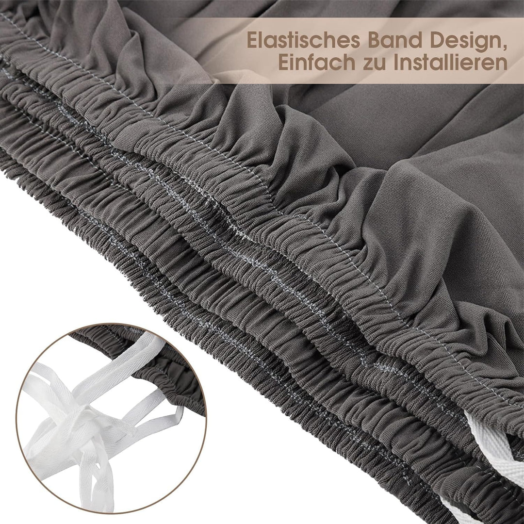 L-Form Sofabezug Couchbezug Schonbezug, 3+2 Sitzer Ecke Elastische Sofa Überzieher Ecksofabezug Univ