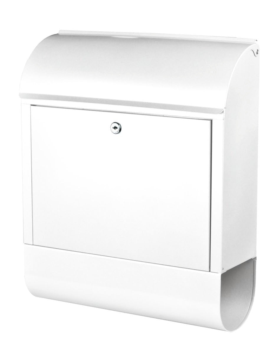 Burg-Wächter Briefkasten Scandic H.460mm B.380mm T.125mm weiss STA DIN C4