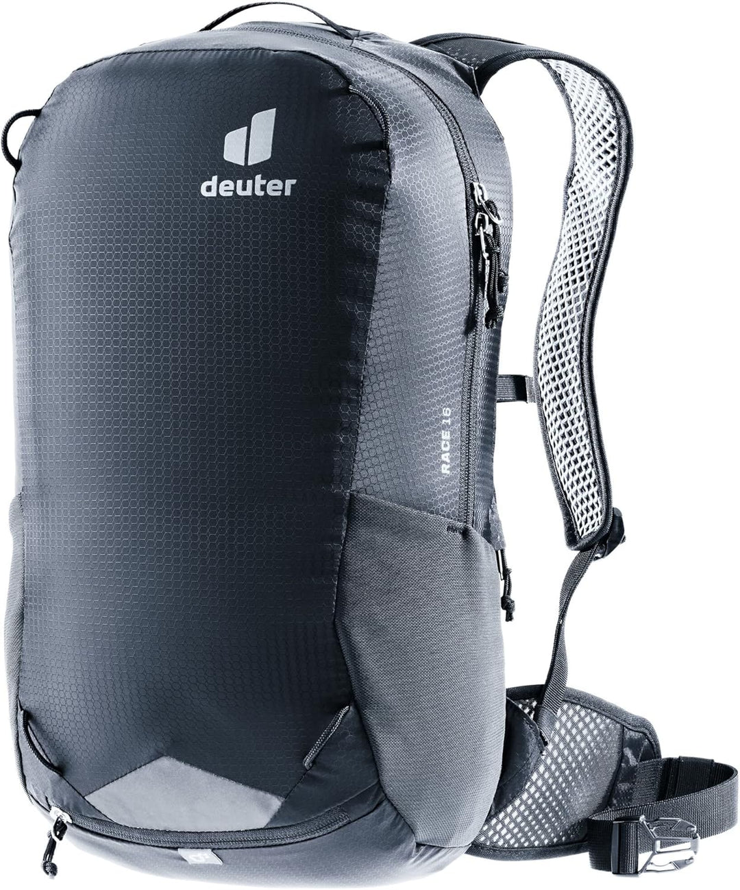 deuter Unisex Race 16 Fahrradrucksack (1er Pack) 16 L Schwarz, 16 L Schwarz