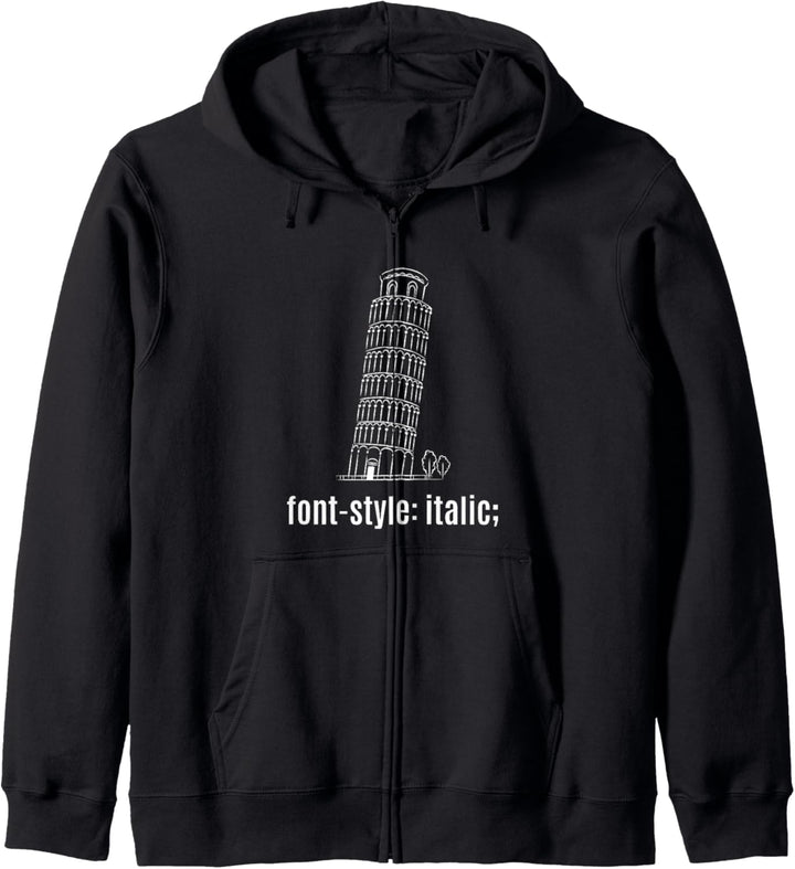 Lustiger Ingenieur-Schrift-Stil, kursiv, Web-Entwickler, Pun Spruch Kapuzenjacke