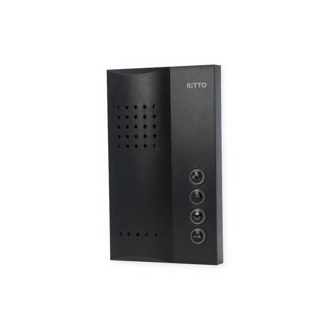 Ritto 1723040 Freisprechstelle, Gegensprechanlage , Schwarz, Schwarz