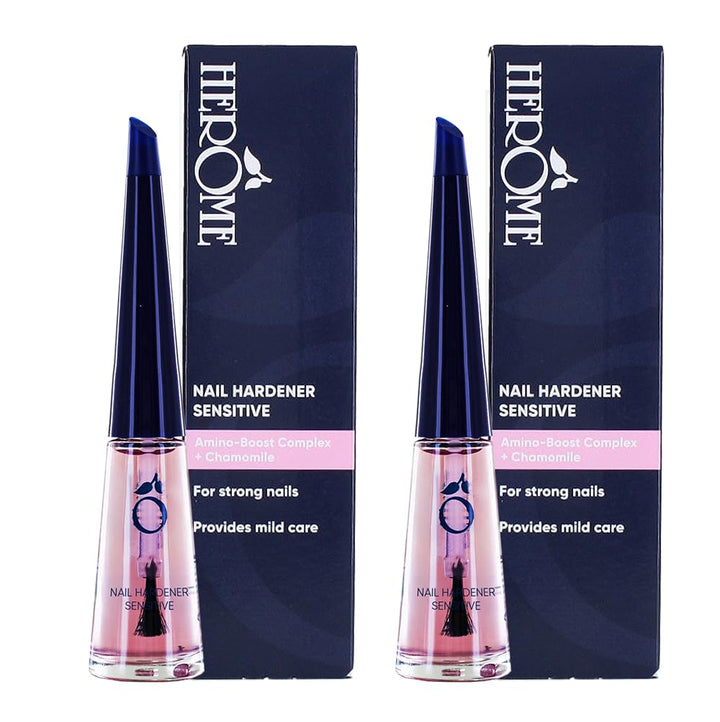 Herome 2-Pack Nagelhärter Sensitive - Nagelverstärker Garantiert Feste Nägel Innerhalb von 30 Tagen.
