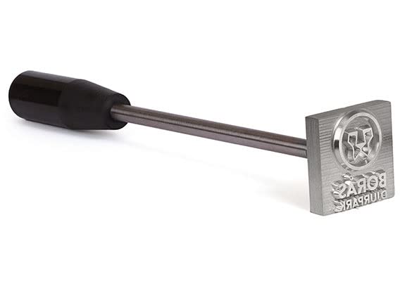 Posta Brenneisen - 50x50mm - Stahl Pyro 50x50mm Edelstahl, 50x50mm Edelstahl