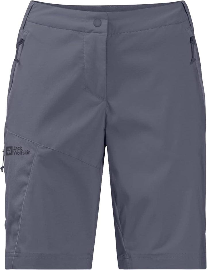 Jack Wolfskin Damen Shorts Glastal Shorts W 46 Dolphin, 46 Dolphin