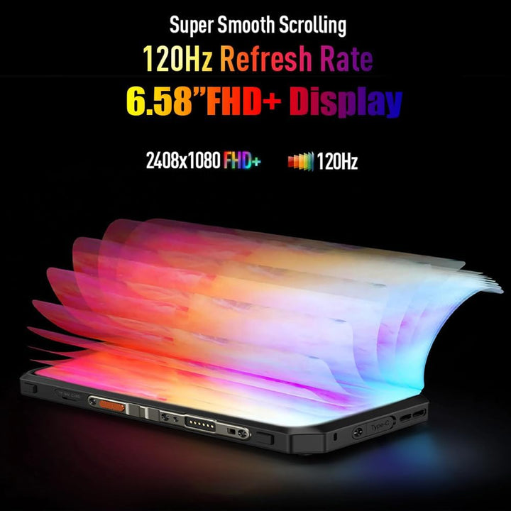 Ulefone Power Armor 18T Ultra Outdoor Handy 5G Smartphone, Dimensity 7050 24GB+512GB, 108MP+Wärmebil