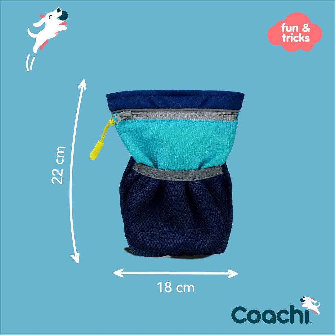 Coachi Pro Train & Treat Bag, Beutel. Ideal für Hundetrainer & Hundeausführer, extra grosser Staurau