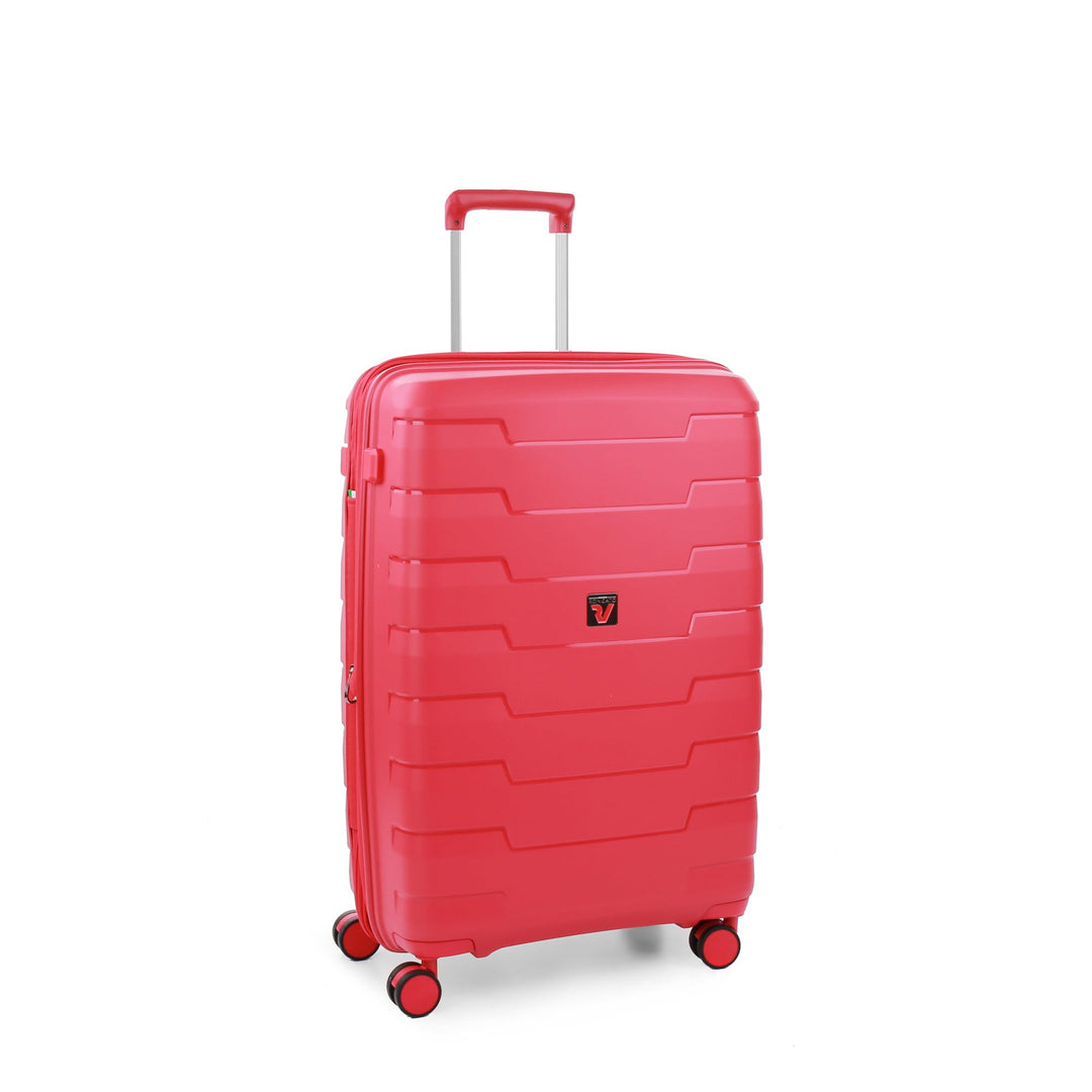 RONCATO Skyline - 4-Rollen-Trolley M 70 cm erw. Rot, Rot