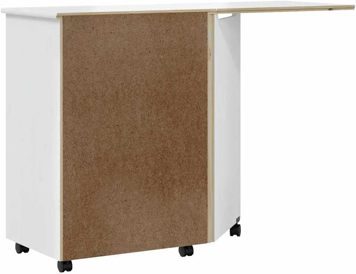 vidaXL Rollschrank, Rollcontainer mit 7 Schubladen, Kommode Schubladenschrank mit Rollen, Büroschran
