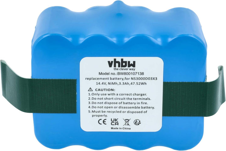 vhbw Akku kompatibel mit Hoover RBC003, RBC003 011, RBC006, RBC011, RBC012 Staubsauger Home Cleaner