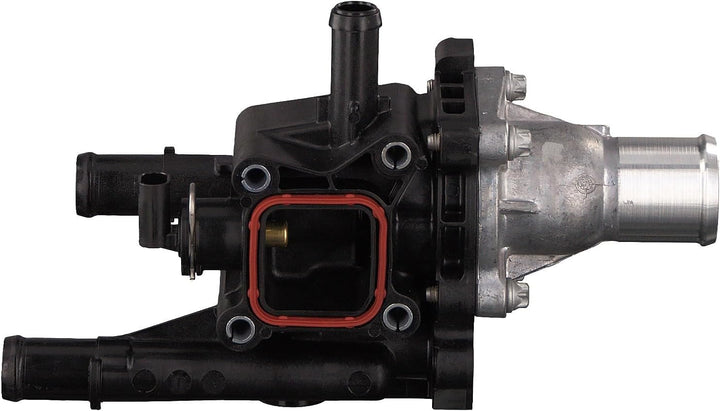 febi bilstein 49190 Thermostat mit Gehäuse, Dichtung und Temperaturschalter , 1 Stück